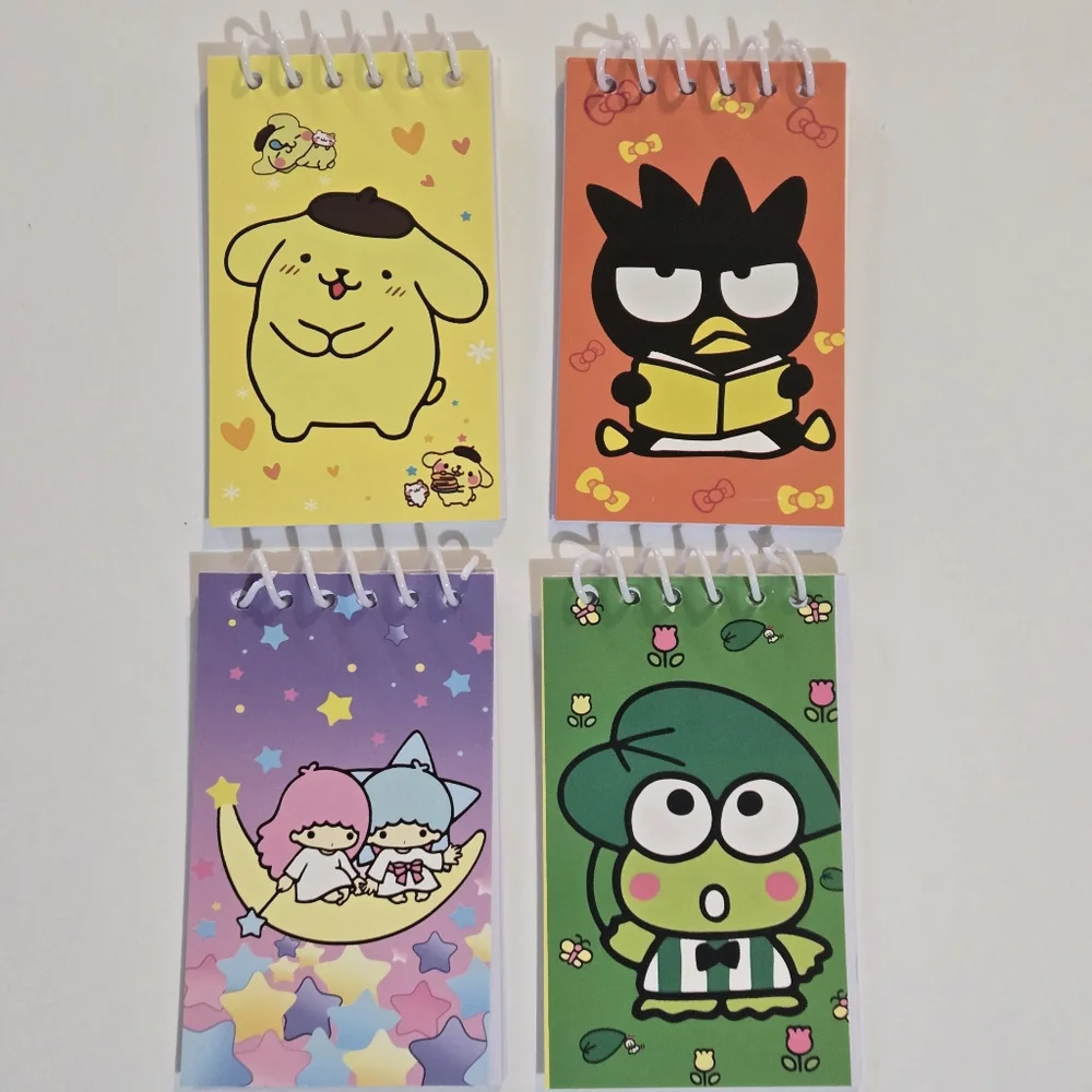 🍒🍒 (Bundle Only) 2 Sanrio Character Theme Notepads